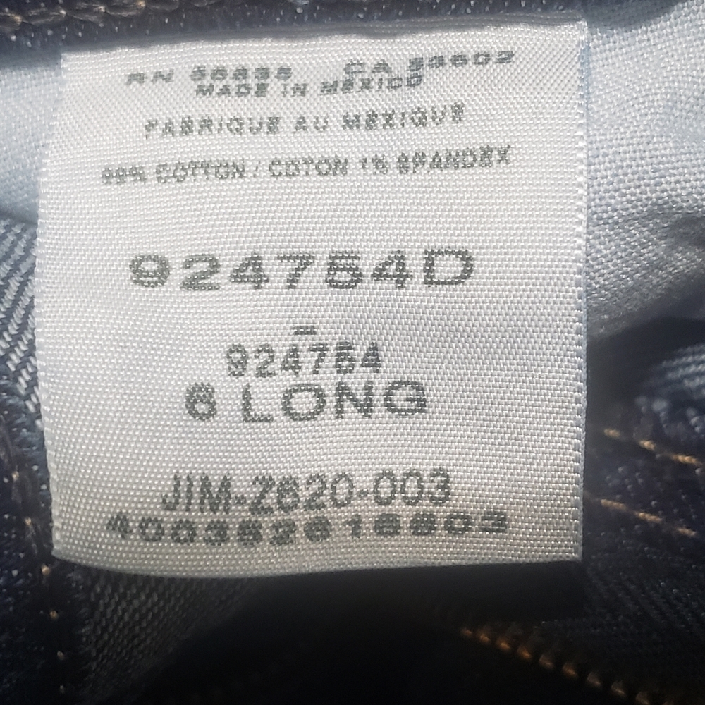 NWT Cabela's Sz 6L Classic Jeans Dark Stone - Picture 9 of 14